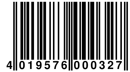 4 019576 000327