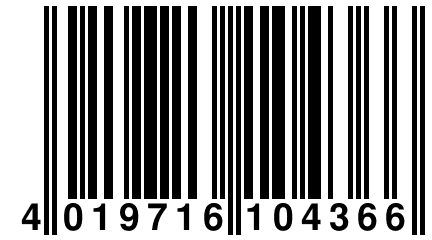 4 019716 104366