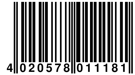 4 020578 011181