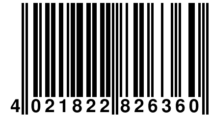 4 021822 826360