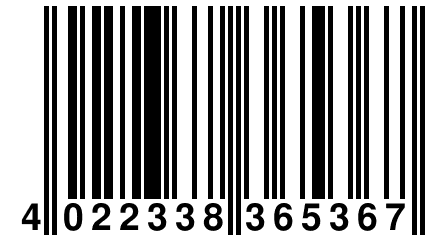 4 022338 365367