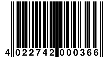 4 022742 000366