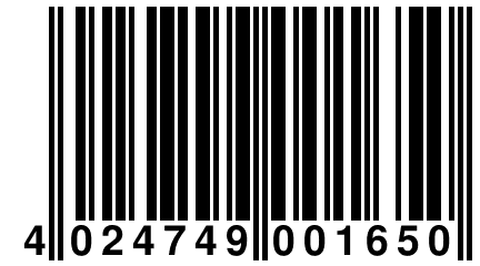 4 024749 001650