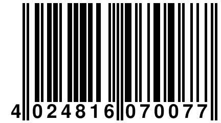 4 024816 070077