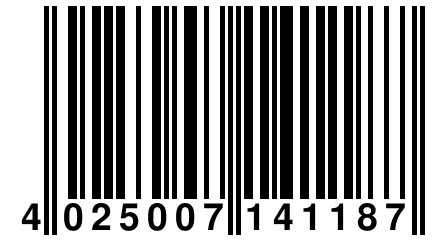 4 025007 141187