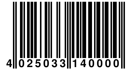 4 025033 140000