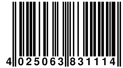 4 025063 831114