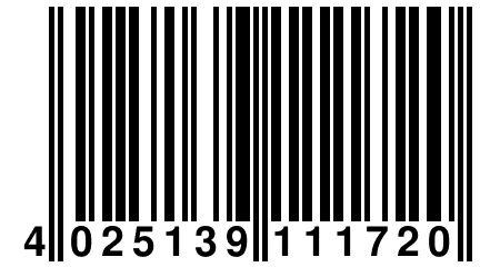 4 025139 111720