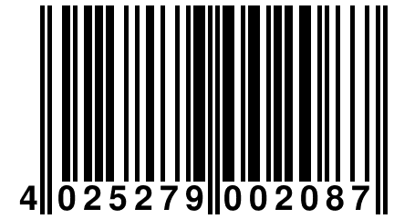 4 025279 002087