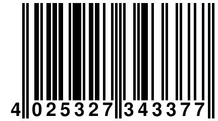 4 025327 343377