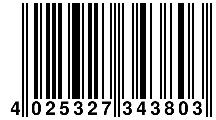 4 025327 343803