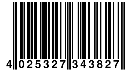 4 025327 343827
