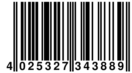 4 025327 343889