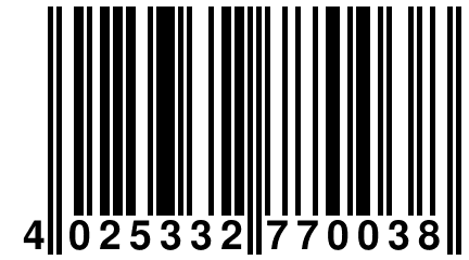 4 025332 770038