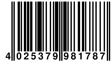 4 025379 981787