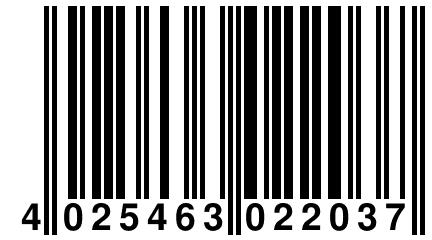 4 025463 022037