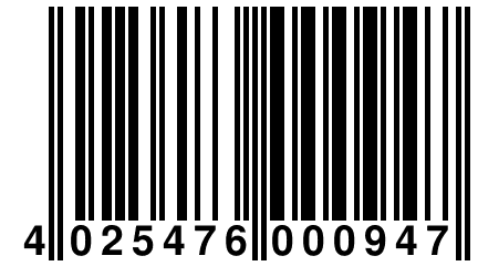 4 025476 000947