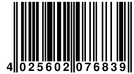 4 025602 076839