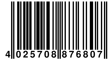 4 025708 876807