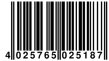 4 025765 025187