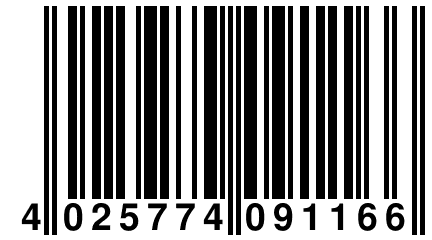 4 025774 091166