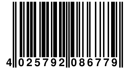 4 025792 086779