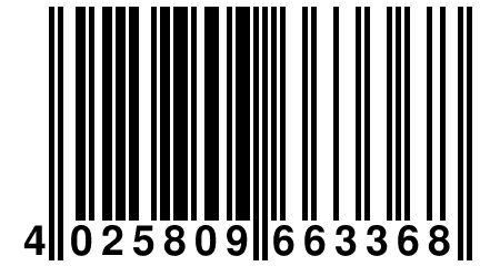 4 025809 663368