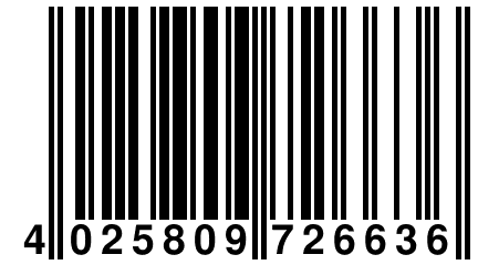 4 025809 726636