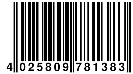 4 025809 781383