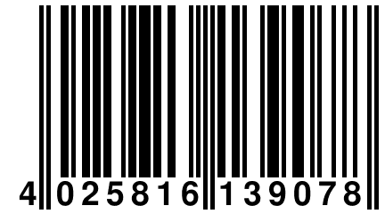 4 025816 139078