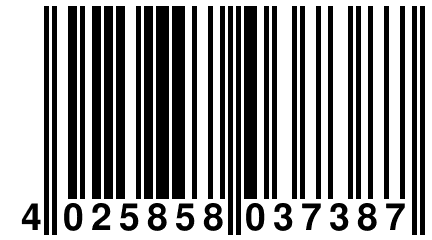 4 025858 037387