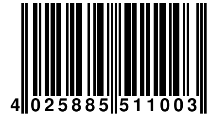 4 025885 511003