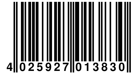 4 025927 013830