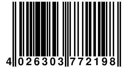 4 026303 772198