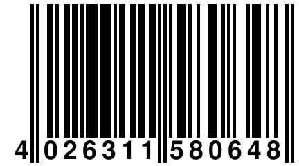 4 026311 580648