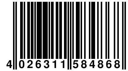 4 026311 584868