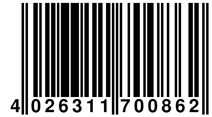 4 026311 700862