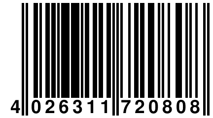 4 026311 720808