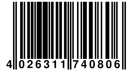 4 026311 740806