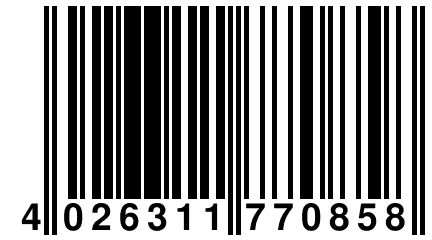 4 026311 770858
