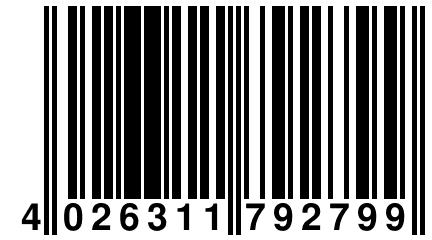 4 026311 792799