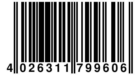 4 026311 799606