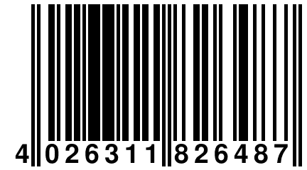 4 026311 826487