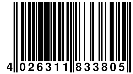 4 026311 833805