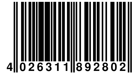 4 026311 892802