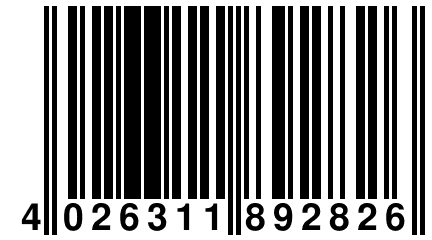 4 026311 892826