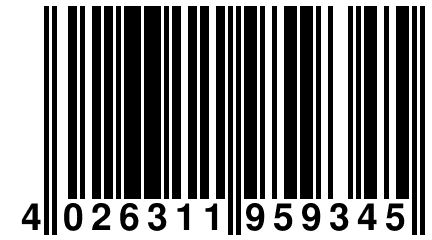 4 026311 959345