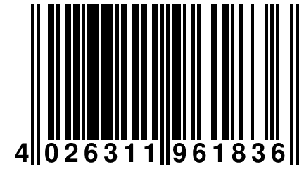 4 026311 961836