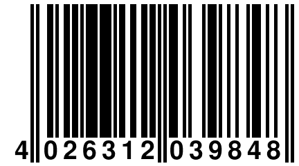 4 026312 039848