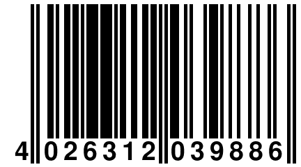 4 026312 039886